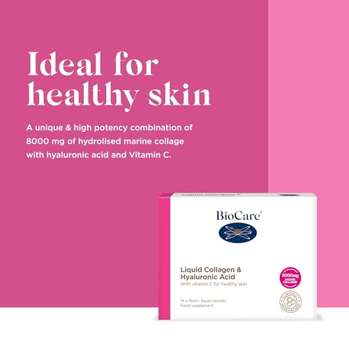 BioCare - Liquid Collagen & Hyaluronic Acid - 14 x 15 ml sachets BIOCAREBuy Supplements Australia