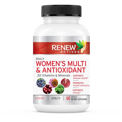 Renew Actives Women's Multi-Vitamin & Antioxidant: Daily Health Supplement for Woman Renew ActivesBuy Supplements Australia