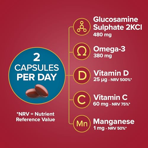 Seven Seas JointCare Supplex, With Glucosamine, Omega-3, Vitamins C, D and E Seven SeasBuy Supplements Australia
