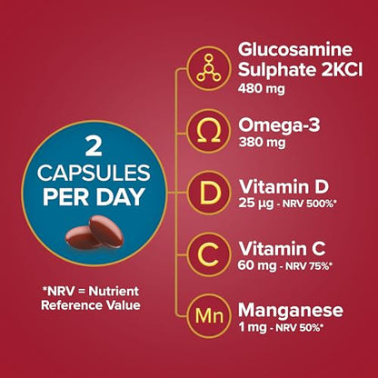 Seven Seas JointCare Supplex, With Glucosamine, Omega-3, Vitamins C, D and E Seven SeasBuy Supplements Australia