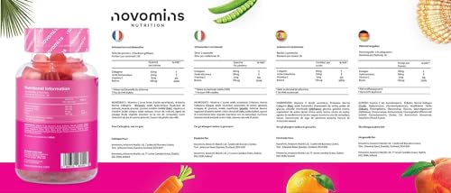 Novomins Collagen Gummies - Marine Collagen Gummies - Superior Type 1 Hydrolysed Collagen novominsBuy Supplements Australia