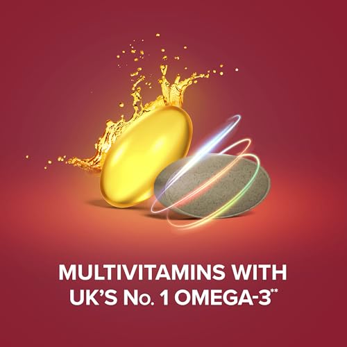 Seven Seas Omega-3 & Multivitamins Man, With B Vitamins and Magnesium, 30-Day Duo Seven SeasBuy Supplements Australia