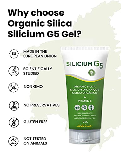 SILICIUM G5 Gel | Transdermal Silica Supplement for Skin Application and Dermal Absorption SILICIUM G5Buy Supplements Australia