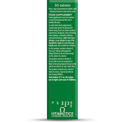 Vitabiotics Immunace Extra Protection Tablets, 30 count ImmunaceBuy Supplements Australia