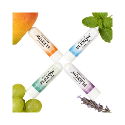 FLEXQW Peppermint Cooling Nasal Inhaler Stick, Refreshing & Soothing Nasal Care, Portable Energy Boost Stick for Congestion Relief, Focus & Freshness, Travel Size FLEXQWBuy Supplements Australia