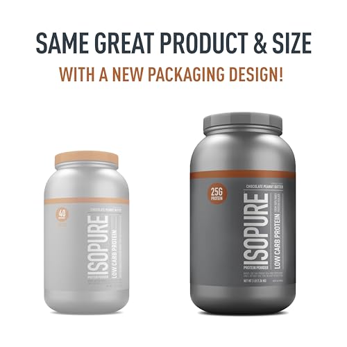 Isopure Protein Powder, Low Carb Whey Isolate with Vitamin C & Zinc for Immune Support, IsopureBuy Supplements Australia