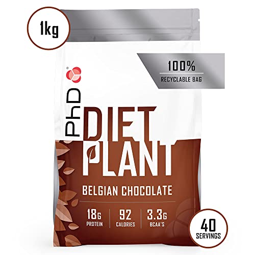 PhD Nutrition Diet Plant, Vegan Protein Powder Plant Based, High Protein Lean Matrix PhDBuy Supplements Australia