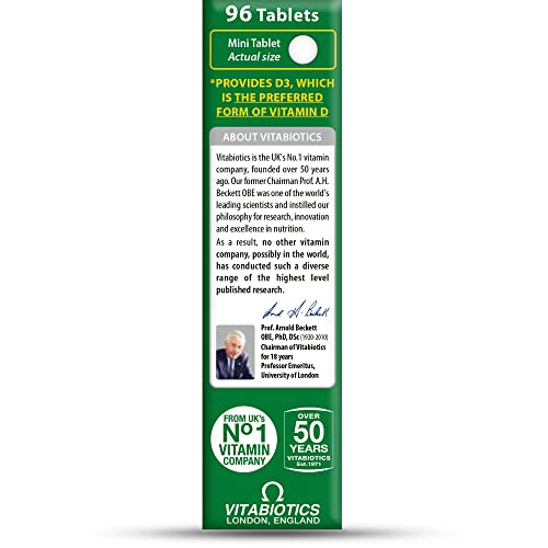 Vitabiotics Ultra Vitamin D Tablets 1000IU Optimum Level -96 count (Pack of 1) Vitabiotics UltraBuy Supplements Australia