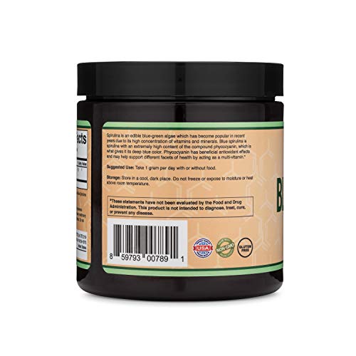 Blue Spirulina Powder - Maximum 35% Phycocyanin Content, Superfood Powder from Blue Double Wood SupplementsBuy Supplements Australia