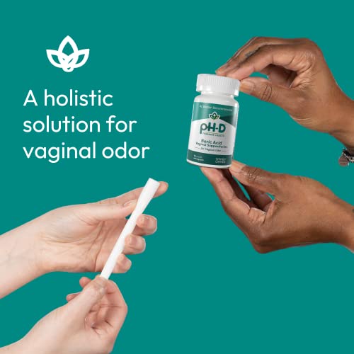 pH-D Feminine Health - Boric Acid Starter Bundle - pH-D Boric Acid Vaginal Suppositories 12 Count pH-D Feminine Health SupportBuy Supplements Australia