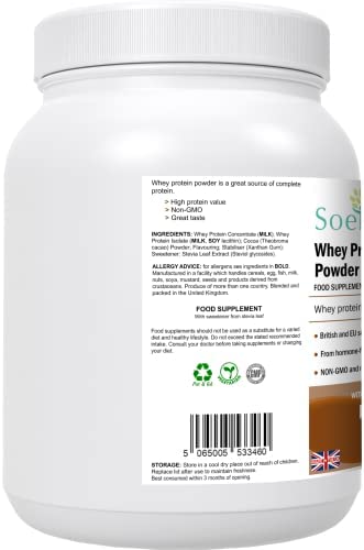 Soetik Whey Protein Powder (Chocolate Flavour) 600g SoetikBuy Supplements Australia