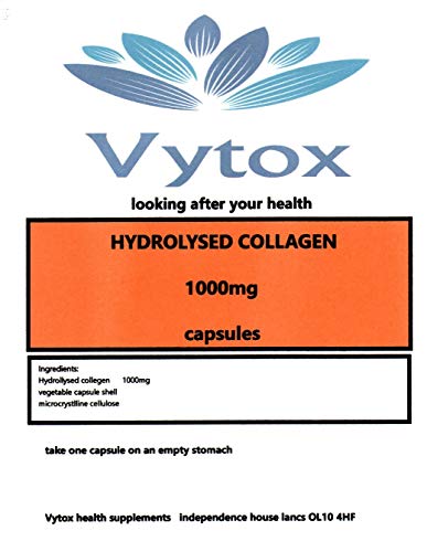 HYDROLYSED Collagen (1000MG) 365 Capsules, by vytox, Vegetarian vytoxBuy Supplements Australia