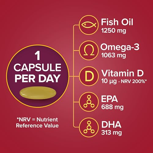 Seven Seas Omega-3 Fish Oil, Max Strength, Omega 3 + Vitamin D For Whole Body Health Seven SeasBuy Supplements Australia
