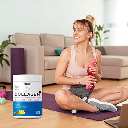 Weider Collagen Plus. Powder Preparation with Collagen peptides (Peptan), hyaluronic Acid WeiderBuy Supplements Australia