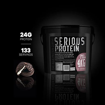 The Bulk Protein Company – SERIOUS PROTEIN – Protein Powder – 4kg – Low Carb The Bulk Protein CompanyBuy Supplements Australia