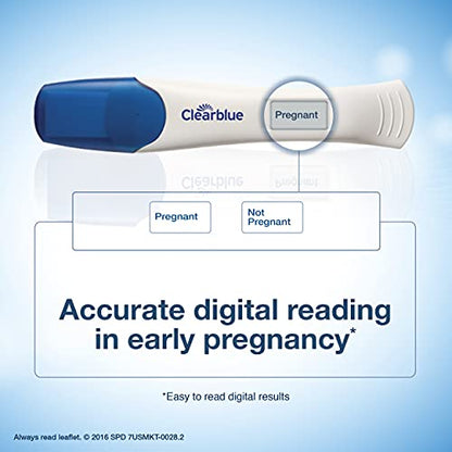 Clearblue Digital Pregnancy Test with Smart Countdown, Multi, 5 count ClearblueBuy Supplements Australia