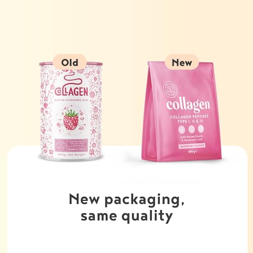 Collagen Powder with Hyaluronic Acid 400g - Premium Bovine Collagen Type I, II, III Alpha FoodsBuy Supplements Australia