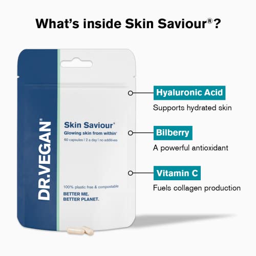 DR.VEGAN Skin Saviour | Fuel Collagen Naturally | Collagen Alternative | 60 Capsules dr veganBuy Supplements Australia