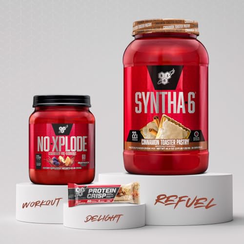 BSN SYNTHA-6 Whey Protein Powder with Micellar Casein, Milk Isolate, Cinnamon Toaster BSNBuy Supplements Australia