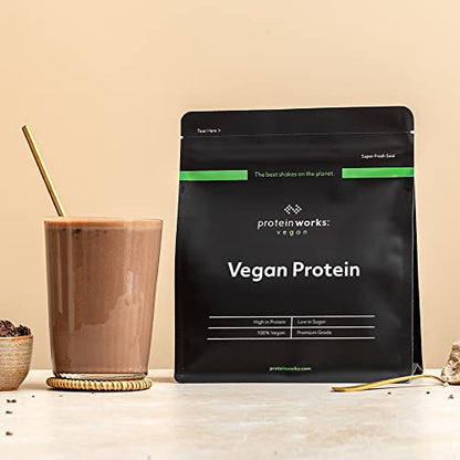 Protein Works - Vegan Protein Powder | Plant Based Protein Shake | Vegan Blend | Gluten Free | 66 Servings Protein WorksBuy Supplements Australia