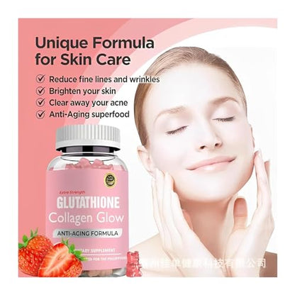 Glutathione Skin Care, Gummies Collagen,Glutathione Collagen Gummies, for Skin Care VULCCIBuy Supplements Australia