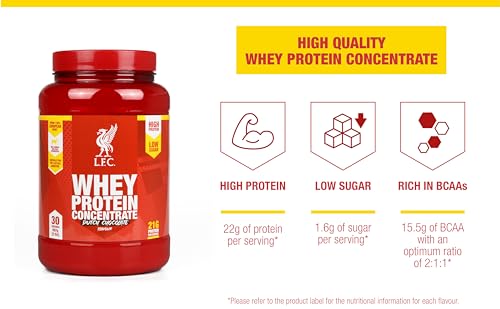 LFC Whey Protein Powder Dutch Chocolate Flavour 908g 15.5g Naturally-Occurring BCAAs Vector ConsumerBuy Supplements Australia