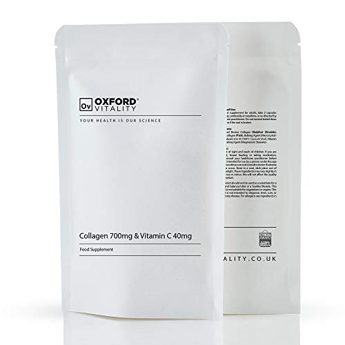 Collagen and Vitamin C Capsules | High Strength and Quality | Oxford Vitality (365) Ov OXFORD VITALITYBuy Supplements Australia