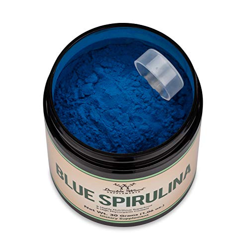 Blue Spirulina Powder - Maximum 35% Phycocyanin Content, Superfood Powder from Blue Double Wood SupplementsBuy Supplements Australia