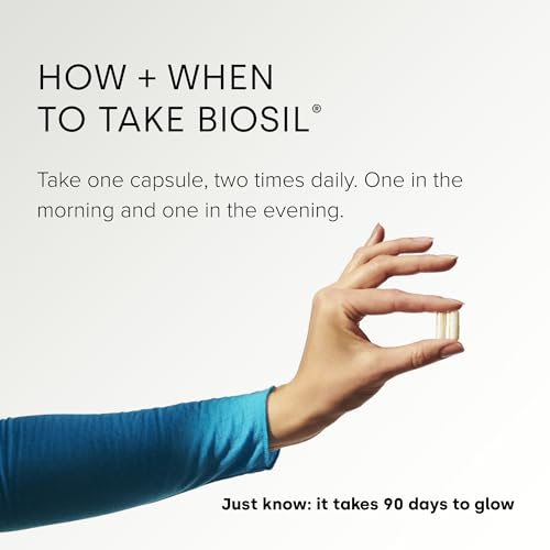 Biosil Collagen Generator - 120 Capsules - with Patented ch-OSA Complex - Generates & Protects Your Own Collagen BioSilBuy Supplements Australia