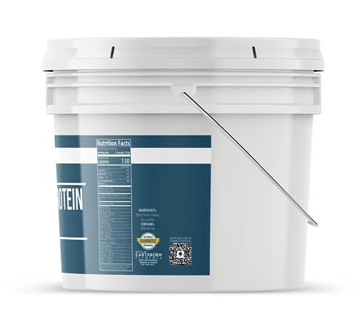 Earthborn Elements Whey Protein Isolate, 1 Gallon Bucket, Protein Powder, Unflavored Earthborn ElementsBuy Supplements Australia