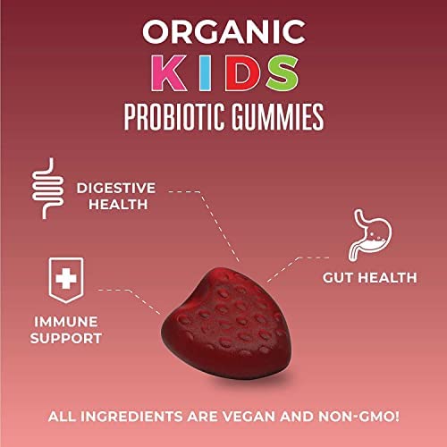 MaryRuth Organics Kids Probiotics for Digestive Health | USDA Probiotic Gummies | 2 Month Supply | Kids Probiotics | Immune Support | Gut Health Supplement | Vegan | Non-GMO | Gluten Free | 60 Count MARYRUTH'SBuy Supplements Australia