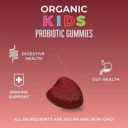 MaryRuth Organics Kids Probiotics for Digestive Health | USDA Probiotic Gummies | 2 Month Supply | Kids Probiotics | Immune Support | Gut Health Supplement | Vegan | Non-GMO | Gluten Free | 60 Count MARYRUTH'SBuy Supplements Australia