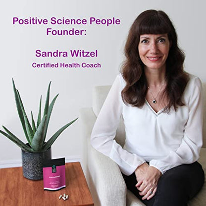 Unique Vegan Collagen Supplement with 18 Amino Acids, Hyaluronic Acid, Bamboo Silica, Biotin, Vitamins Positive Science PeopleBuy Supplements Australia
