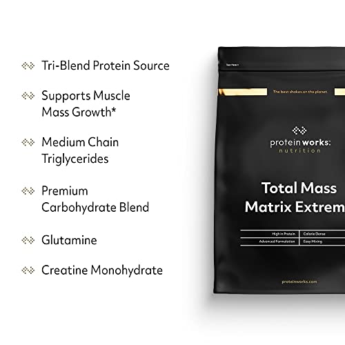 Protein Works - Total Mass Matrix Extreme Mass Gainer | High Calorie Protein Powder Protein WorksBuy Supplements Australia