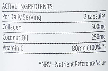 My Vitamins Coconut & Collagen Capsules 60pk MyVitaminsBuy Supplements Australia