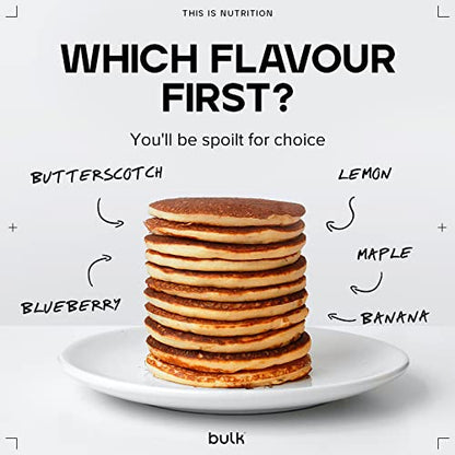 Bulk High Protein Pancake Mix, Butterscotch, 500 g BulkBuy Supplements Australia