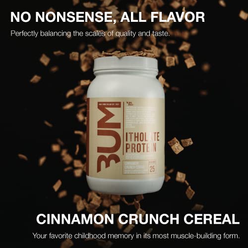 RAW Whey Isolate Protein Powder, Cinnamon Crunch (CBUM Itholate Protein) - 100% Grass RAWBuy Supplements Australia