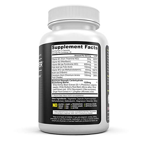 Carb Stopper Extreme: Maximum Strength, Natural Carbohydrate and Starch Neutralizer Carb Stopper ExtremeBuy Supplements Australia