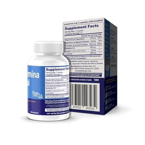 METFORMINA Natural - Weight Loss Aid and Metabolism Support - Dr Salomon, 60 Cap Ni una dieta másBuy Supplements Australia