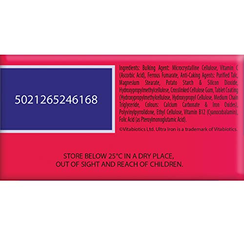 Vitabiotics Ultra Iron Tablets, Pack of 30 Vitabiotics UltraBuy Supplements Australia