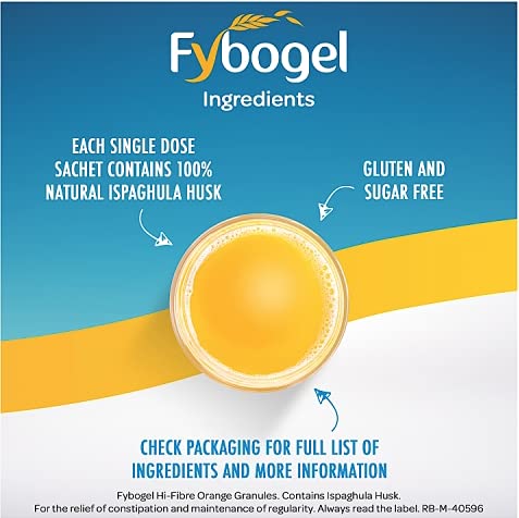 Fybogel Orange - 30 Sachets x 2 Packs FybogelBuy Supplements Australia