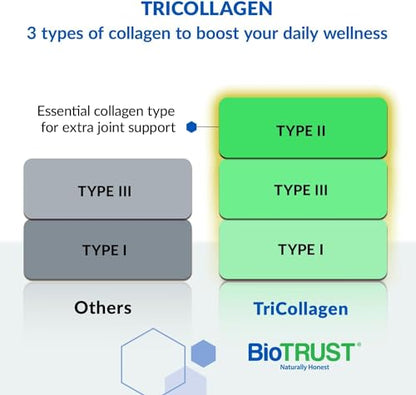 BioTrust Tri Collagen Powder - 3-in-1 Hydrolyzed Collagen Peptides Powder BioTrustBuy Supplements Australia