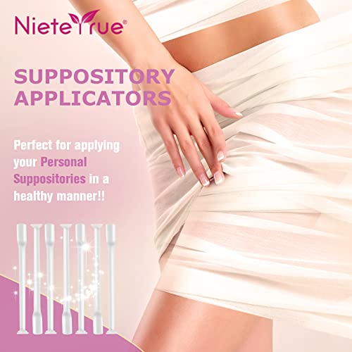 Nieteyrue 20-Packs Suppository Applicators for Women, Disposable, Individually Wrapped NieteyrueBuy Supplements Australia