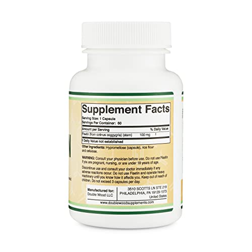 Fisetin Supplement - 100mg of Bioactive Flavnonols, 60 Count (Natural Bioflavonoid Double Wood SupplementsBuy Supplements Australia