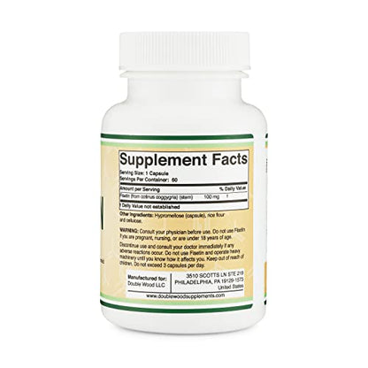 Fisetin Supplement - 100mg of Bioactive Flavnonols, 60 Count (Natural Bioflavonoid Double Wood SupplementsBuy Supplements Australia