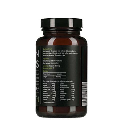 KIKI Health Organic Bovine Collagen Peptides Capsules | 100% Hydrolyzed KIKI HEALTHBuy Supplements Australia