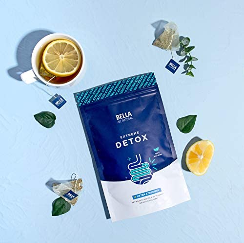 Bella All Natural Extreme Detox Tea - Body Cleanse, Colon Cleanser & Detox, Natural Herbs Bella All NaturalBuy Supplements Australia