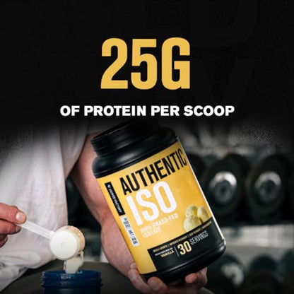 Jacked Factory Authentic ISO Grass Fed Whey Protein Isolate Powder - Low Carb Jacked FactoryBuy Supplements Australia
