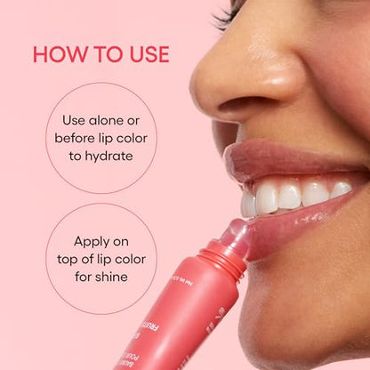 LANEIGE Lip Glowy Balm, Berry: Sheer Tinted Lip Moisturizer with Shea Butter, for Hydrating Shine & Soft Lips
