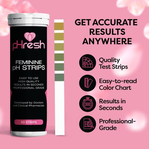 pHresh Feminine Essential Oil Spray & Vaginal pH Test Strips ACE NUTRITIONBuy Supplements Australia